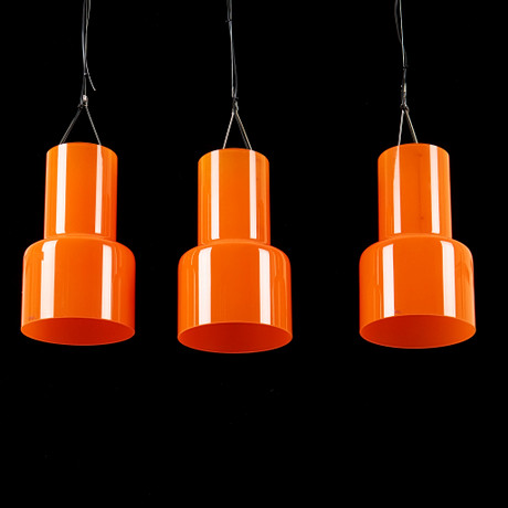 GUNNEL SVENSSON, ceiling lamps, 3 pcs, 