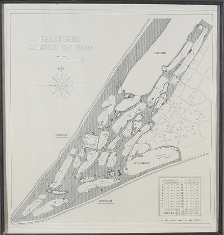 RITNING, Falsterbo Golfklubbs bana, Carl-Axel Stoltz, Arkitekt Sar ...