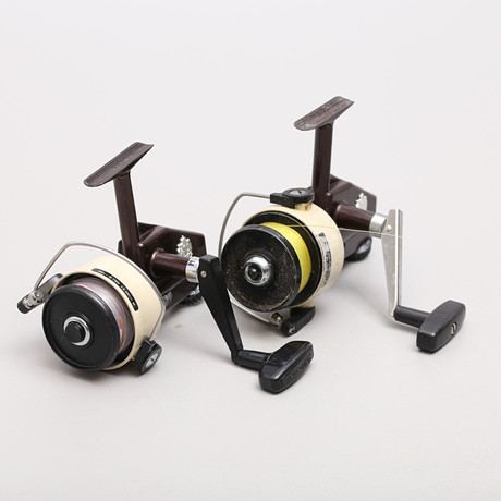 A GOOD RARE ABU CARDINAL 66X CARP/SALTWATER SPINNING REEL