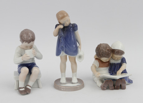 FIGURINER, 3 st, Bing Gröndahl.