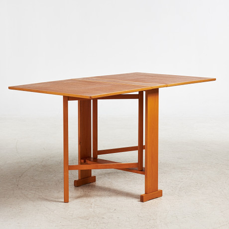 BATTLE TABLE. Mid-20th century, two strike plates, single gates, teak ...