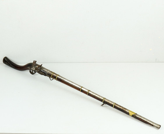FLINT LOCK RIFLE Jezail Afghanistan/India early 19th century. Weapons ...