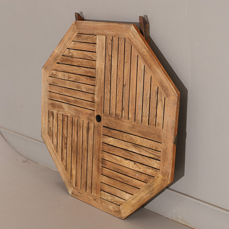 GARDEN TABLE, teak, Royal Teak Scandinavia. Furniture - Garden - Auctionet
