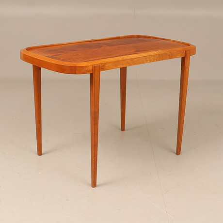 SIGVARD BERNADOTTE. Table, mahogany, perstorp top, 1940s/50s. Furniture ...