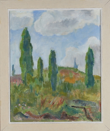 gustaf-f-ngstr-m-summer-landscape-2-pieces-oil-on-board-signed-art