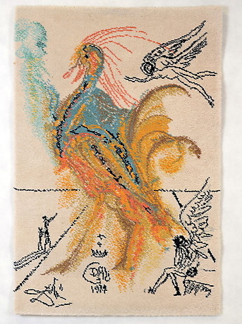 CARPET, Motif by Salvador Dalí, 80 X 120 cm. Carpets & Textiles ...