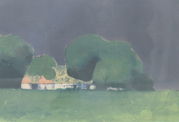 GUNNAR LARSSON. litografi, signerad samt numrerad 277/285. Konst