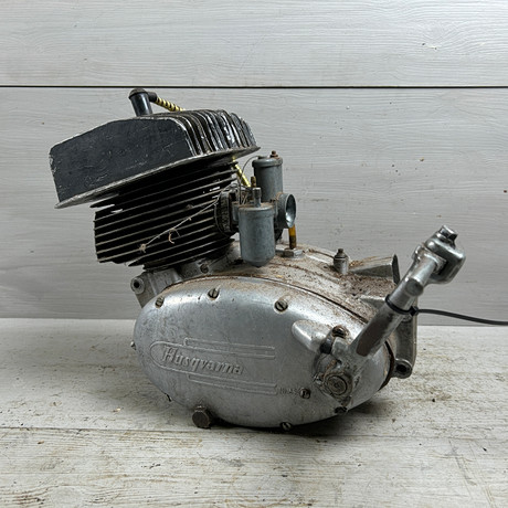 HUSQVARNA, motor, Silverpil, 1950/60-tal, Sverige.