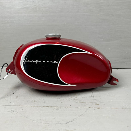 HUSQVARNA, bensintank, Silverpil, 1950/60-tal, Sverige.