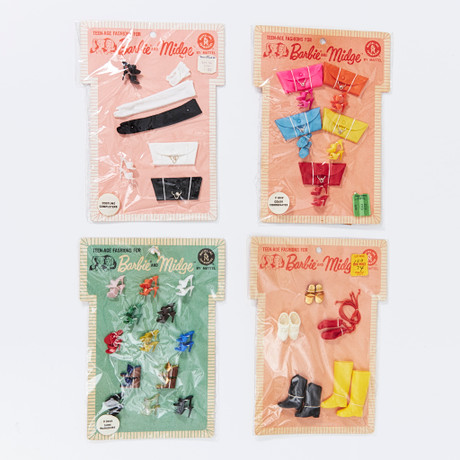 Poupée Barbie Vintage 1964 – Édition Collector Fabriquée Au Japon – Réf. 1832 Avec Accessoires
