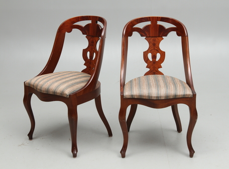 GÖTEBORGSSTOLAR, 1 par, 192000-tal.