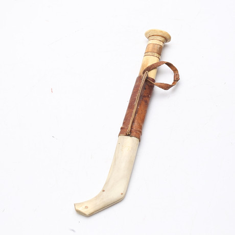 ERIK TUOLJA. Sami knife, signed ET. Weapons & Militaria - Edged weapons ...