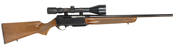 BALL GUN, Semi-automatic, make Browning, model BAR Long Trac, caliber ...