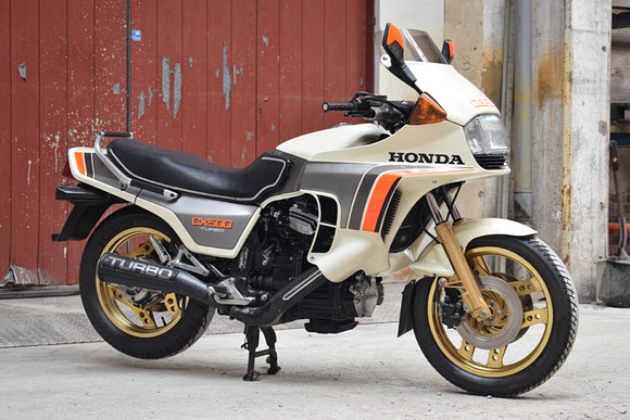 HONDA, modell CX 500 Turbo, 1982, Japan.