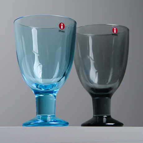 kerttu-nurminen-vinglas-10-st-verna-iittala-finland-glas