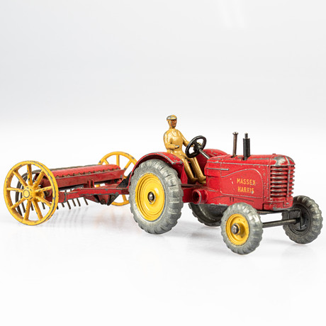 Dinky Toys GB 1/43 - Tracteur Massey Harris + remorque