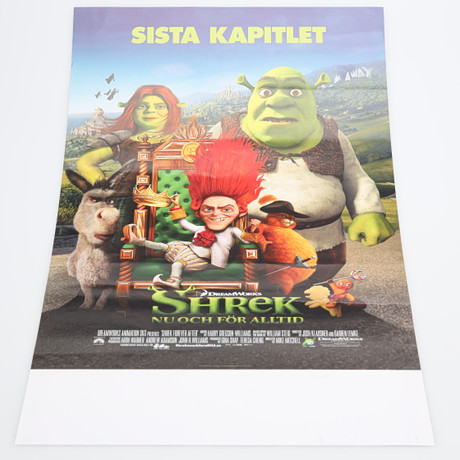 BIO/ MOVIE POSTER Shrek Now and Forever. Art - Other - Auctionet