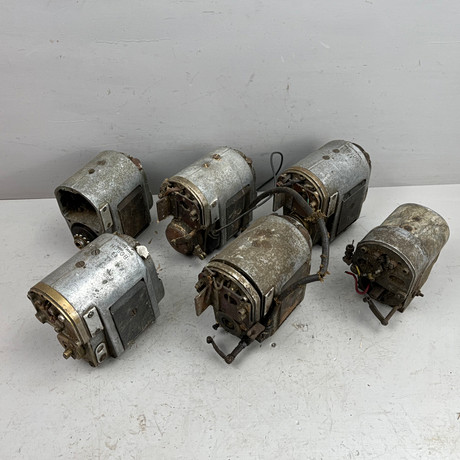 BOSCH, magneter, 6 st, Tyskland, 1920/30-tal.