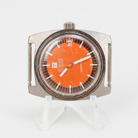 Montre Vintage Tissot Carrousel - Cadran Romain - Pour Pièces Détachées Ou Collection - Occasion