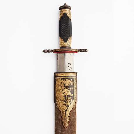 A Russian hunting dagger, Zlatoust, mid 19th century. Weapons ...