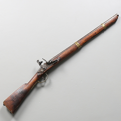 FLINT LOCK RIFLE, model 1791. Weapons & Militaria - Guns & Rifles ...