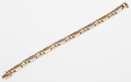 ARMBAND, 14k guld, vikt ca 10,7 gram.