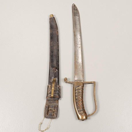 WOODCUTTER Cut down to dagger, 19th century. Weapons & Militaria ...