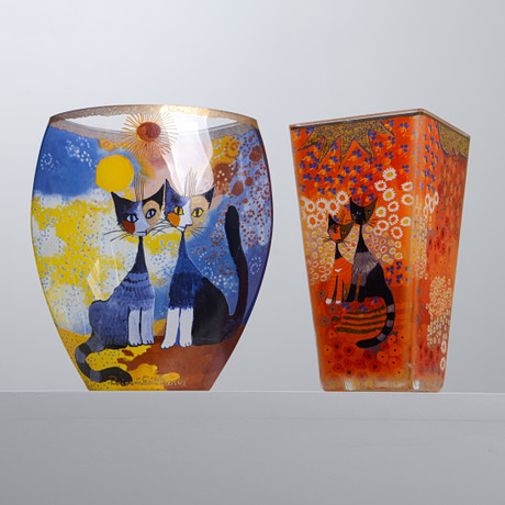 Bougeoir Goebel Rosina Wachtmeister - Fiducia - Porcelaine Multicolore - NEUF