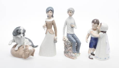 FIGURINER, 4 st.