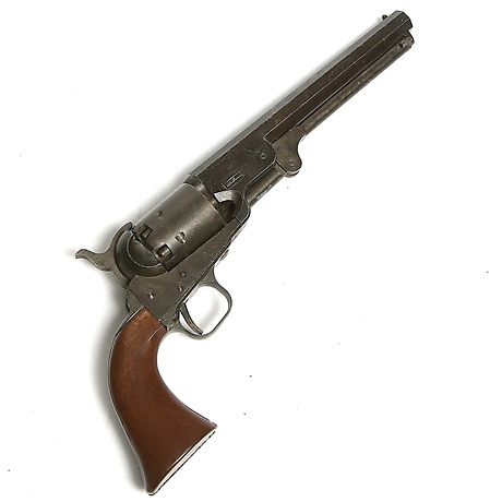 BLOCK REVOLVER / REPLICA, Colt Navy model, Japan, 1900s. Weapons ...