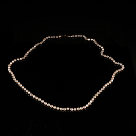 PÄRLCOLLIER, sötvattenodlade, lås i 18K guld. Smycken & Ädelstenar ...