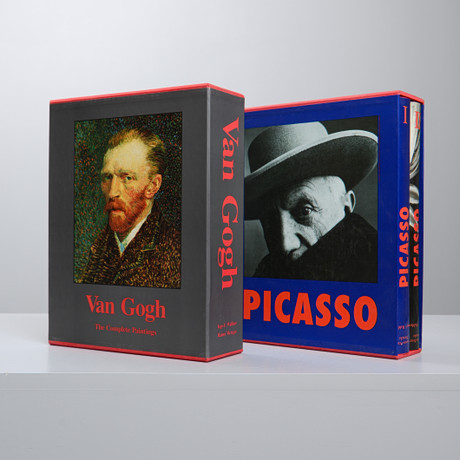 Two art books, Picasso & Von Gogh, Benedikt Taschen. Books