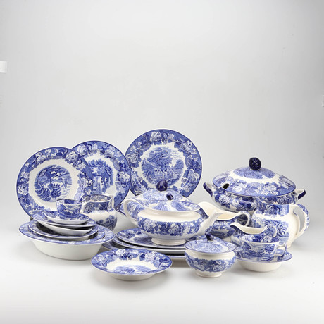 A 103-piece tableware set, Enoch Woods English Scenery, Wood & Sons ...