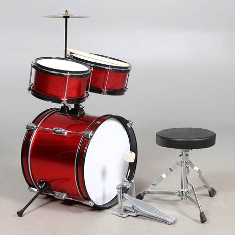 DRUM SET, with stool, for children, 2000s. Miscellaneous - Musical ...