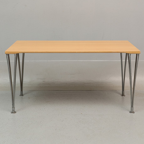 BRUNO MATHSSON. Table, labeled. Furniture - Tables - Auctionet