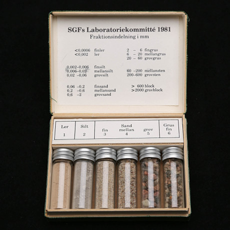 GRAIN GROUP COLLECTION. From the National Geotechnical Institute in ...