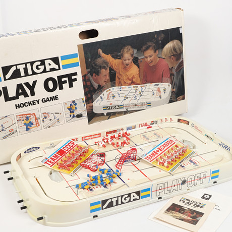 STIGA PLAY OFF アイスホッケー テーブルゲーム　レトロ　ビンテージ STIGA PLAY OFF アイスホッケー テーブルゲーム レトロ