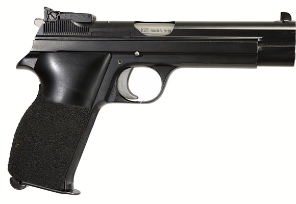 PISTOL, schweiz, Halvautomatisk, fabrikat Neuhausen, modell P210-6 ...