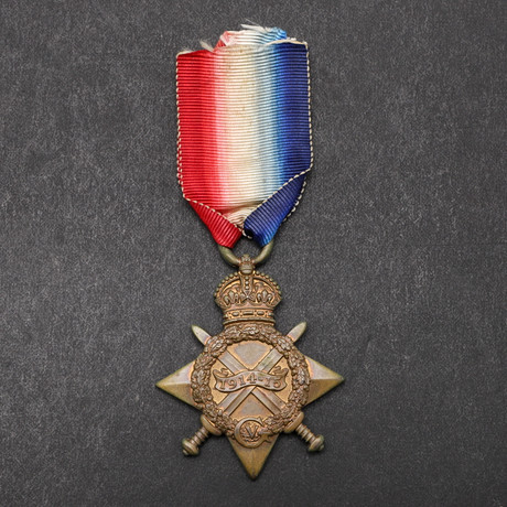 A FIRST WORLD WAR 1914-15 STAR TO THE ROYAL ARMY MEDICAL CORPS ...