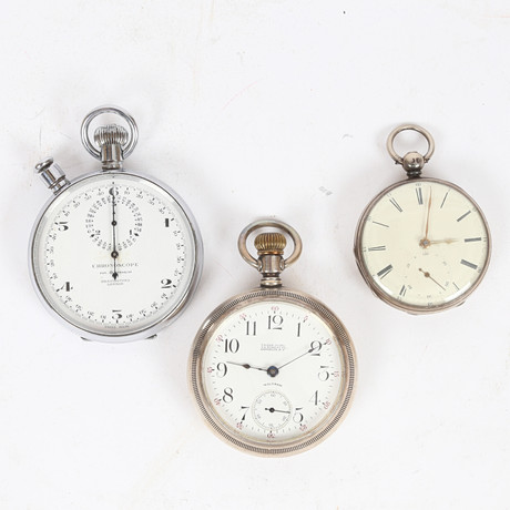 Vintage Stopwatch Pocket Watch Horse Racing Stopwatch Excelsior