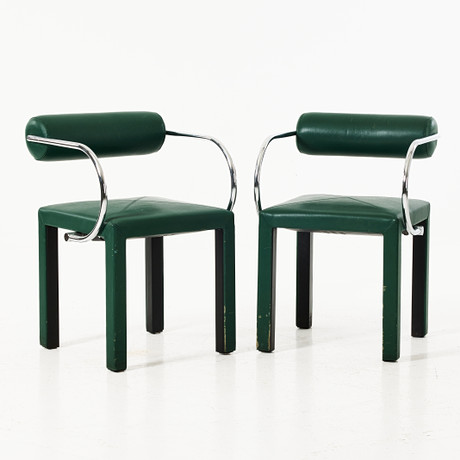PAOLO PIVA. Chairs, 1 pair, Arcadia Arconda, B&B Italia