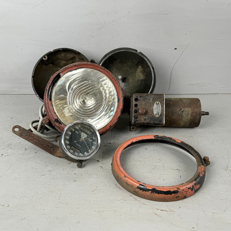 BOSCH, LUCAS, SMITHS, parti delar, 1930/40-tal.