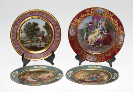 TALLRIKAR 4 st, porslin, 181900-tal.