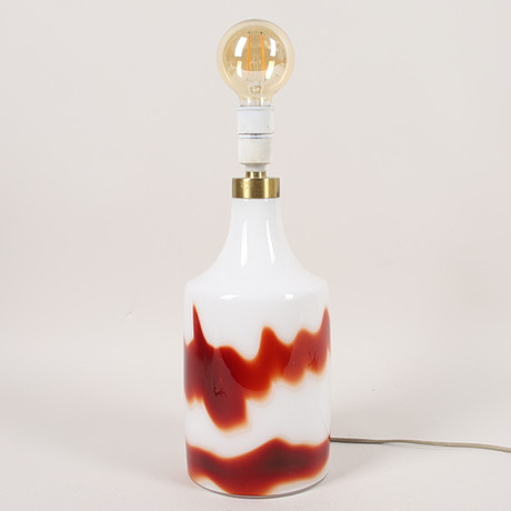 Holmegaard Michael Bang Vase En Verre Vintage Danemark Années 70 R53