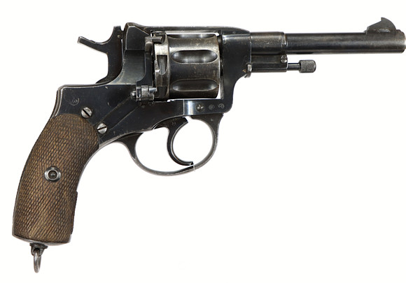 REVOLVER, Double Action, fabrikat Mosin Nagant, modell 1895, kaliber 7 ...