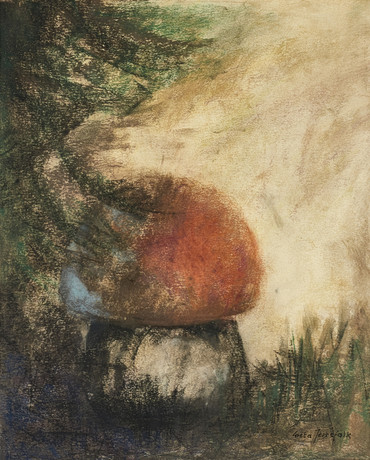 GRETA JERREFALK. “Aspsopp”, signed Greta Jerrefalk, titled on verso ...