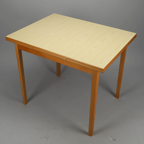 TABLE, with extension boards, Perstorp. Furniture - Tables - Auctionet