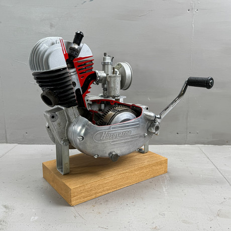 HUSQVARNA, undervisningsmotor, 1950-tal.
