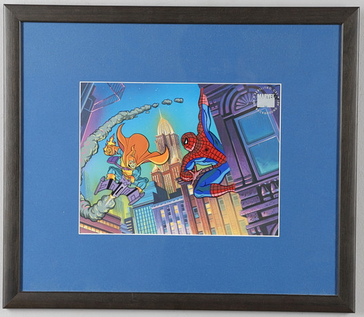 MARVEL - SPIDERMAN LIMITED EDITION ANIMATED CELL. Art - Other - Auctionet