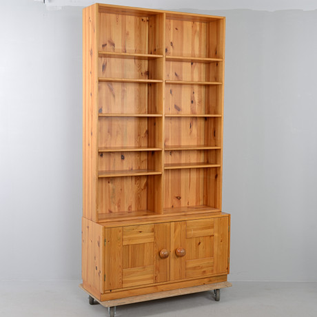 SVEN LARSSON. A pine bookcase, Sven Larsson furniture shop, Malmö ...